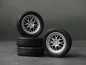 Preview: 1:18 VW Golf 4 MK4 GTI Wheel Set